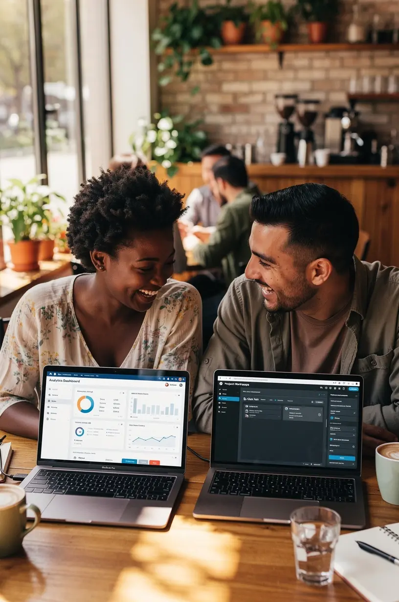 Comparison of online learning platform features and tools.